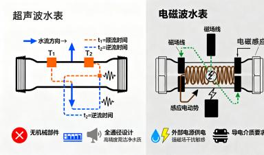 工業(yè)用水計量新標(biāo)桿：超聲波水表 vs. 電磁水表，誰更勝一籌